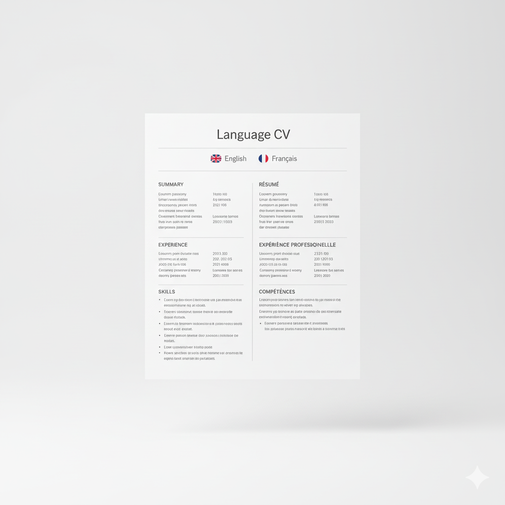 Language CV